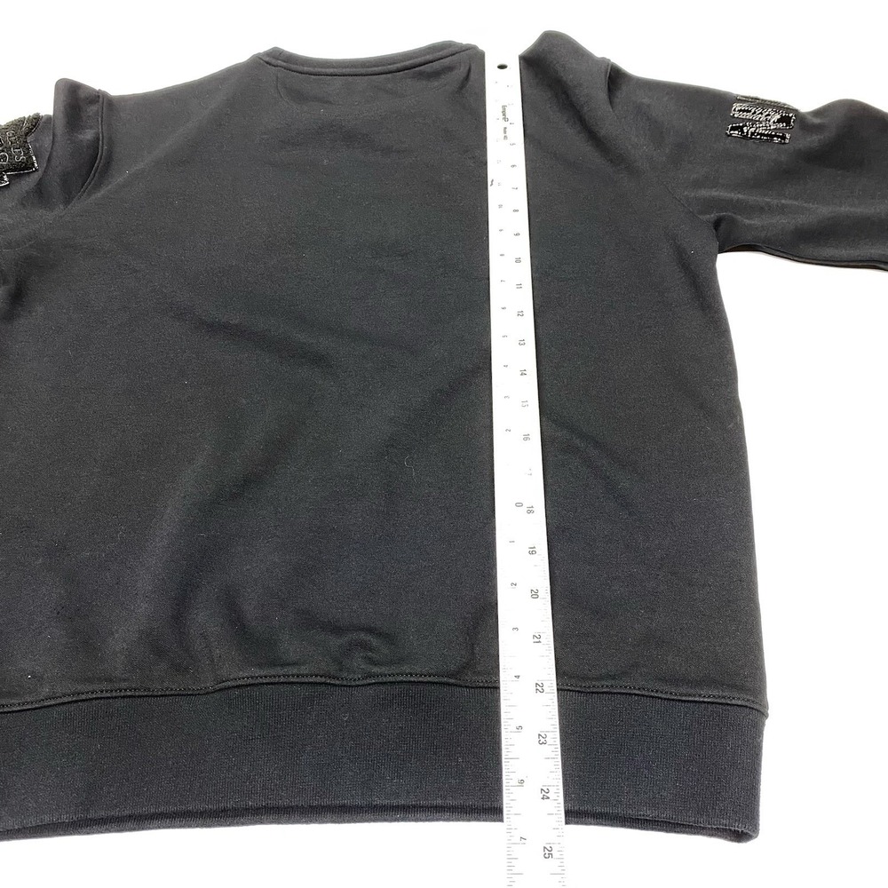 Pro Standard NBA Los Angeles Lakers Crewneck Black Logo Long Sleeve Shirt Small - Picture 9 of 10